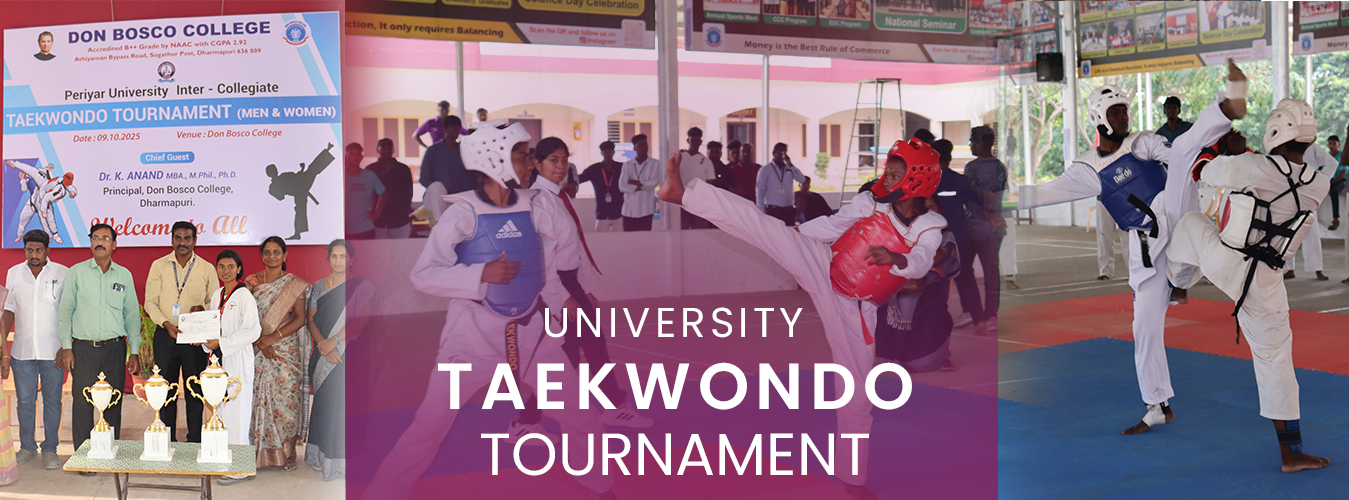 Periyar University Inter Collegiate TEAKWONDO Tournament